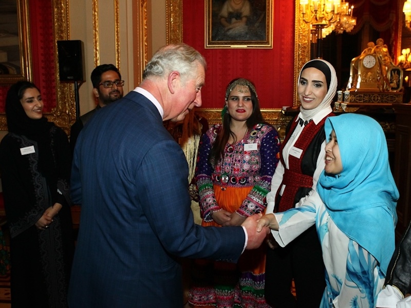 Meeting King Charles as a Youth Leader