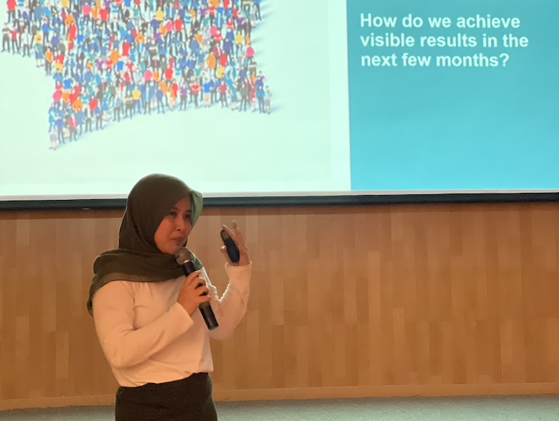 Presenting the Delivery method to Prime Minister's Office